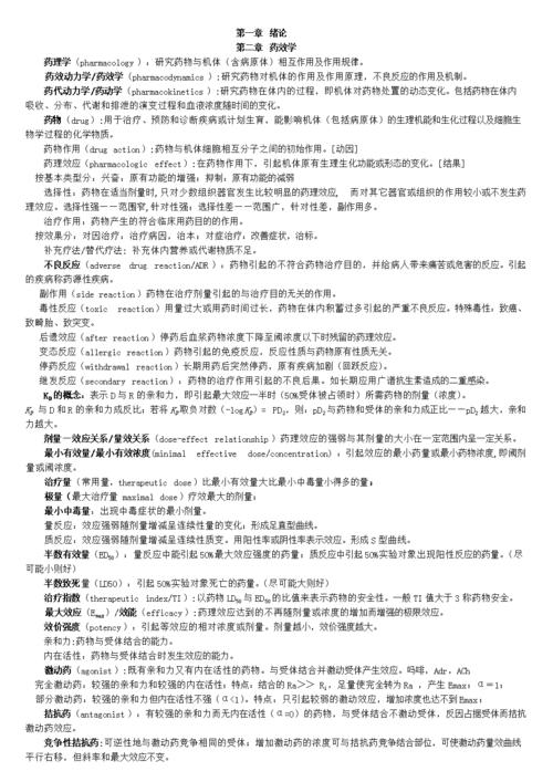 药理知识总结知乎文章-药理知识总结知乎文章怎么写